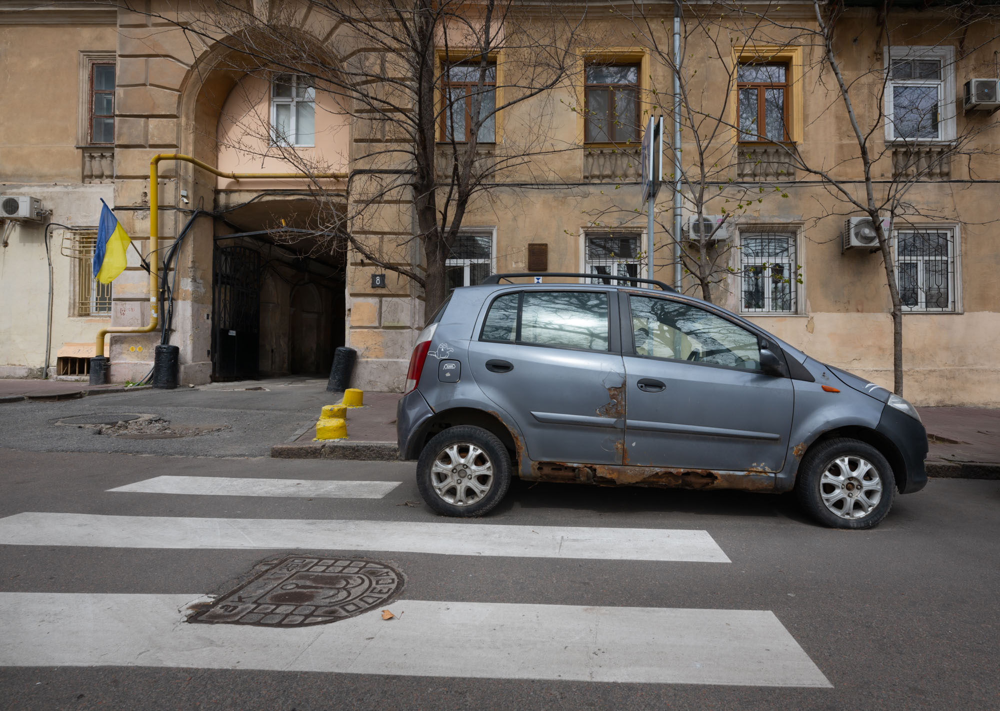 023 Abandoned car, Odessa 023 Abandoned car, Odessa
