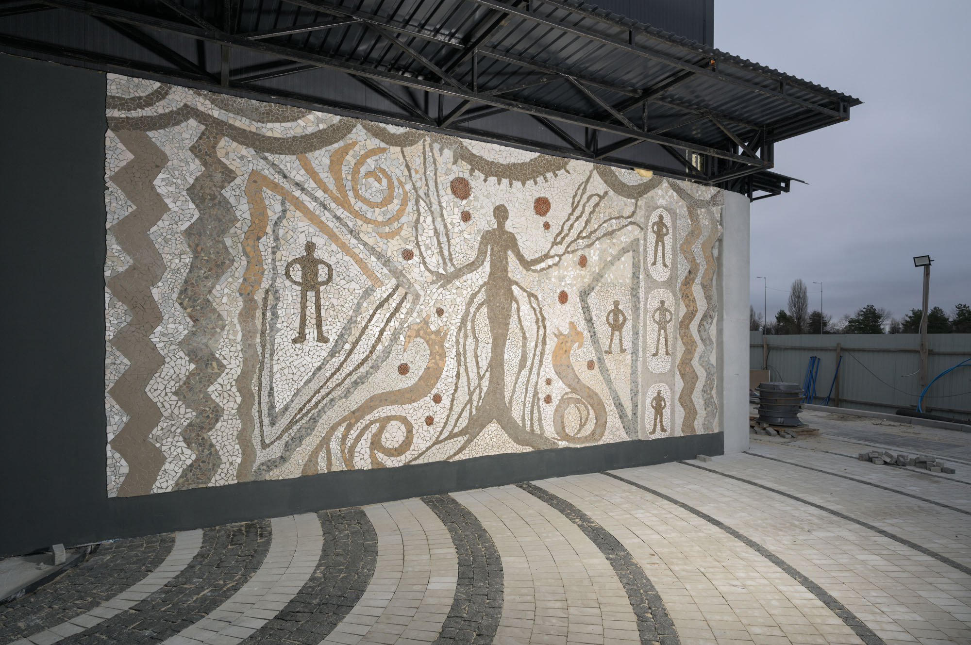 027 First newly made mosaic since the independance in 1991 027 First newly made mosaic since the independance in 1991