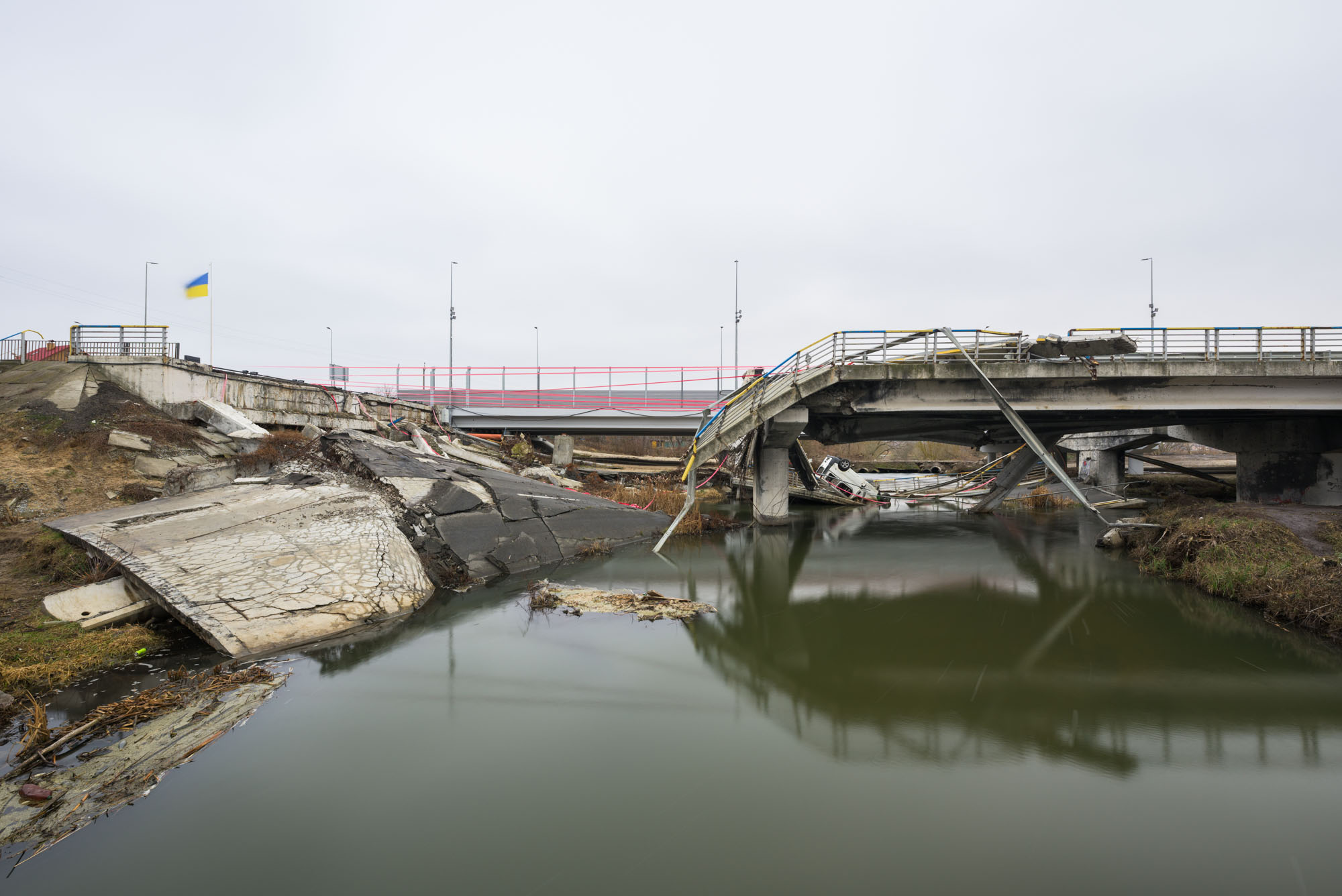 029 Bridge turned into memorial, Irpin 029 Bridge turned into memorial, Irpin