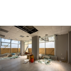 007 Office after nearby missile strike, Odessa 007 Office after nearby missile strike, Odessa