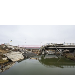 029 Bridge turned into memorial, Irpin 029 Bridge turned into memorial, Irpin